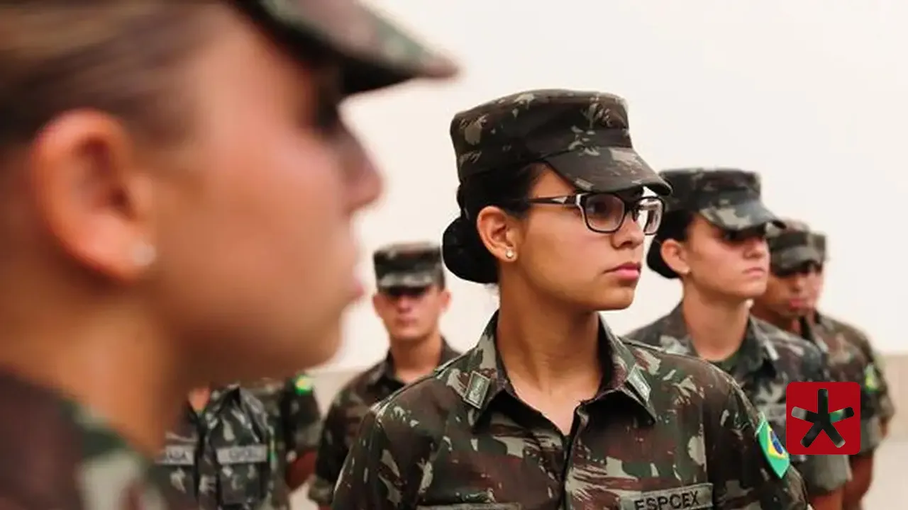 Mulheres poderão realizar o alistamento militar voluntário aos 18 anos no próximo ano