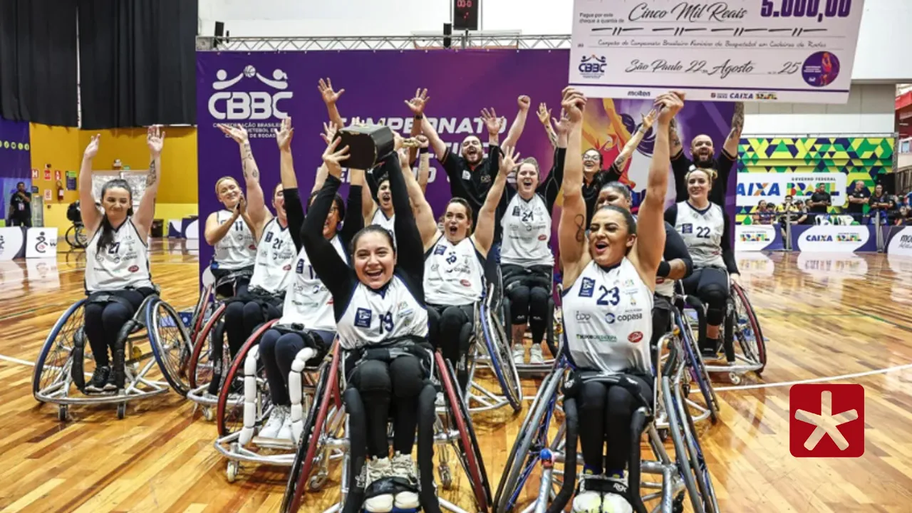 APP/UNIPAM conquista bicampeonato no Brasileiro feminino de basquete sobre cadeira de rodas