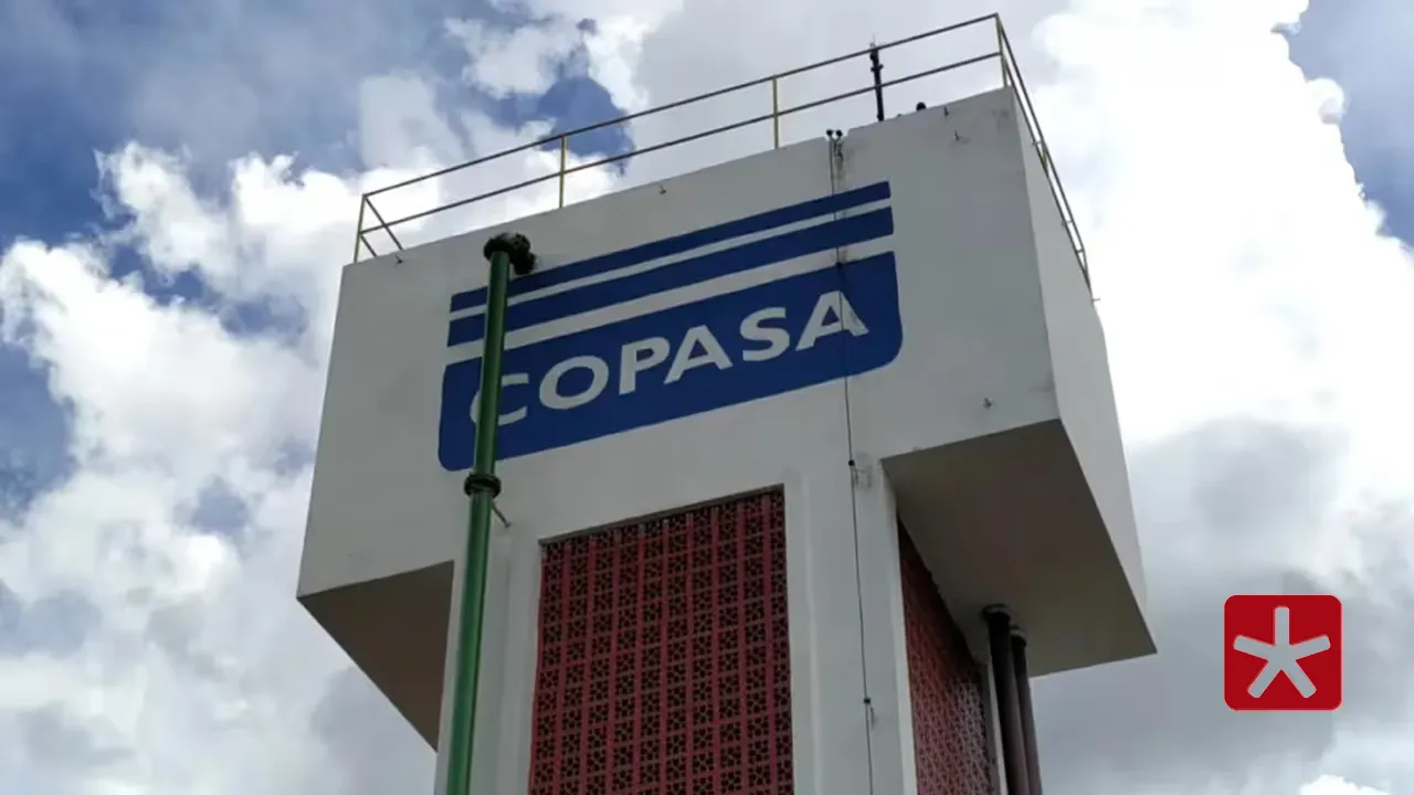 Manutenção da Copasa é reagendada para quinta-feira (22); bairros podem ficar sem água