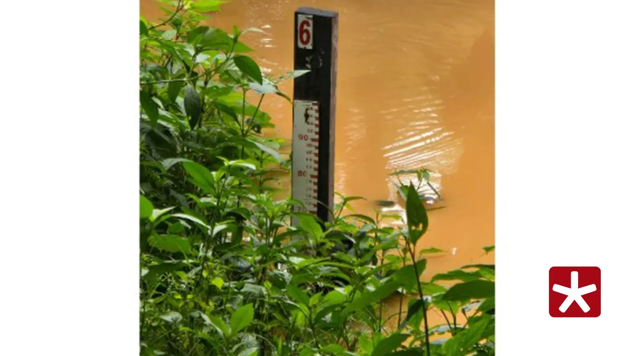 Nível do Rio Paranaíba chega a mais de 5 metros acima do normal em Patos de Minas