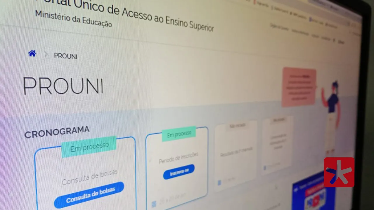 Prouni 2026: prazo de inscrição para 1º semestre termina nesta quinta