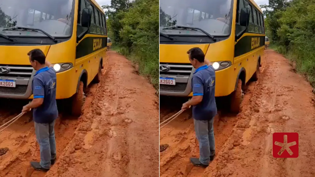 Estradas intransitáveis prejudicam aulas e produção rural no povoado de Cruzeiro da Prata 