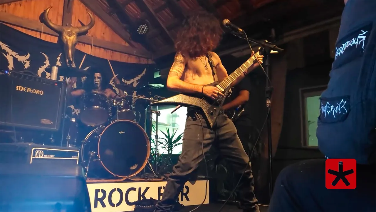 Presença e identidade: banda Carniçal faz show impactante em Patos de Minas 