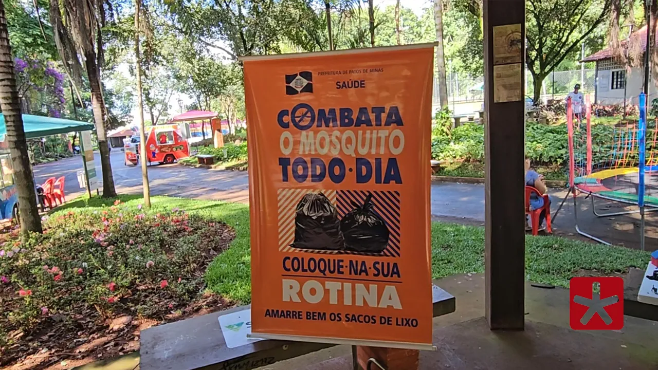 Dia D mobiliza Patos de Minas contra o Aedes aegypti no Parque do Mocambo