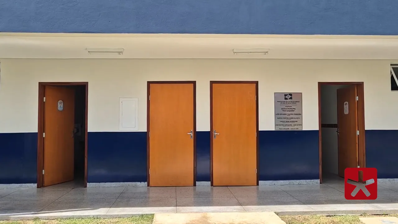 Ampliação da Escola Municipal Frei Leopoldo é entregue à comunidade, em Patos de Minas