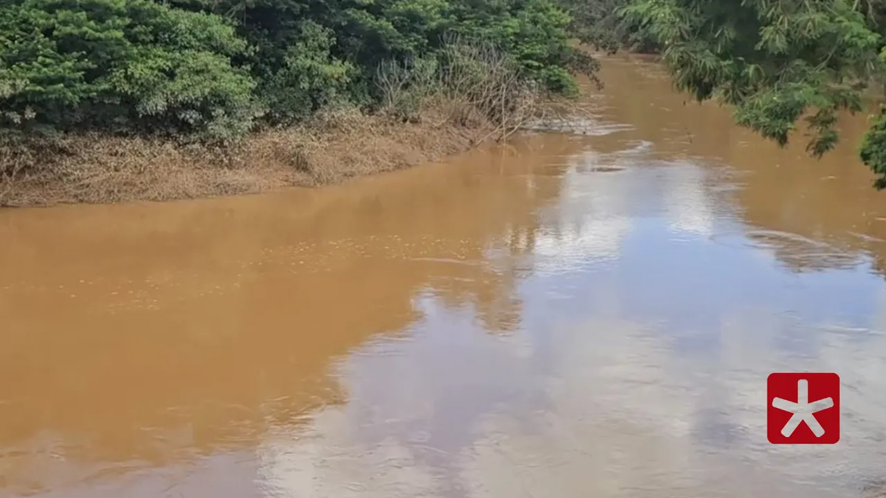 Rio Paranaíba atinge 4,70 metros após chuva de 52 mm em Patos de Minas