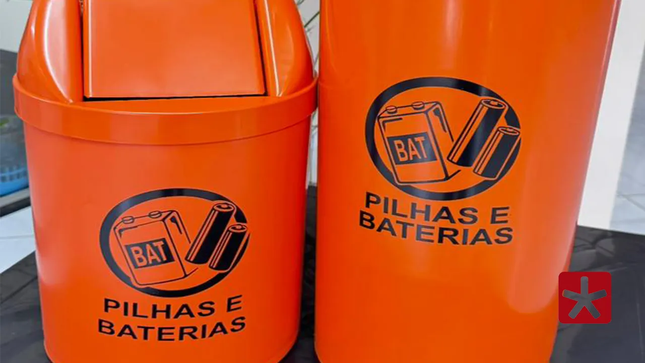 Prefeitura de Patos de Minas instala pontos para descarte de pilhas e baterias