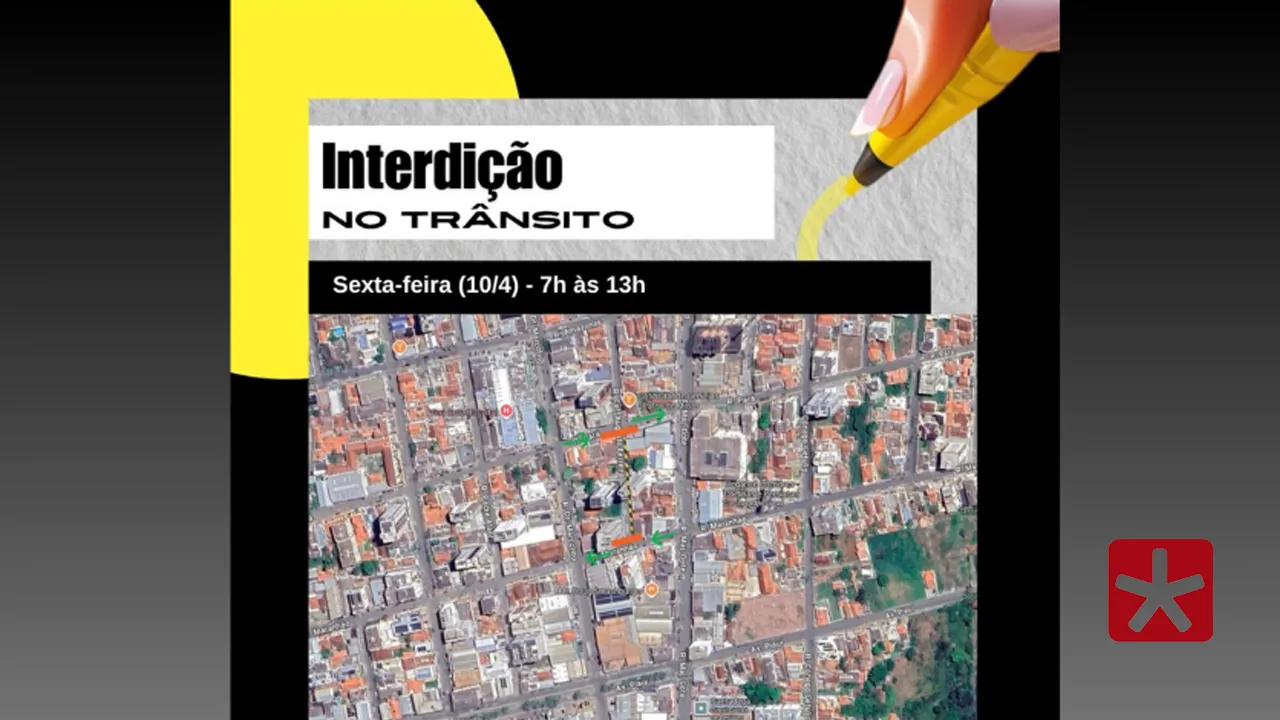 Serviço de concretagem deve interditar parte da Rua Coronel Augusto Ferreira na sexta-feira (10) 