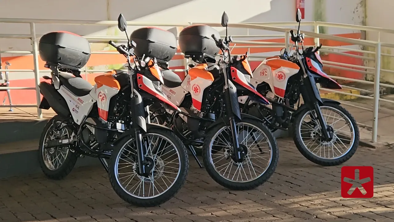 Novas motolâncias prometem agilizar socorro de urgência em Patos de Minas 